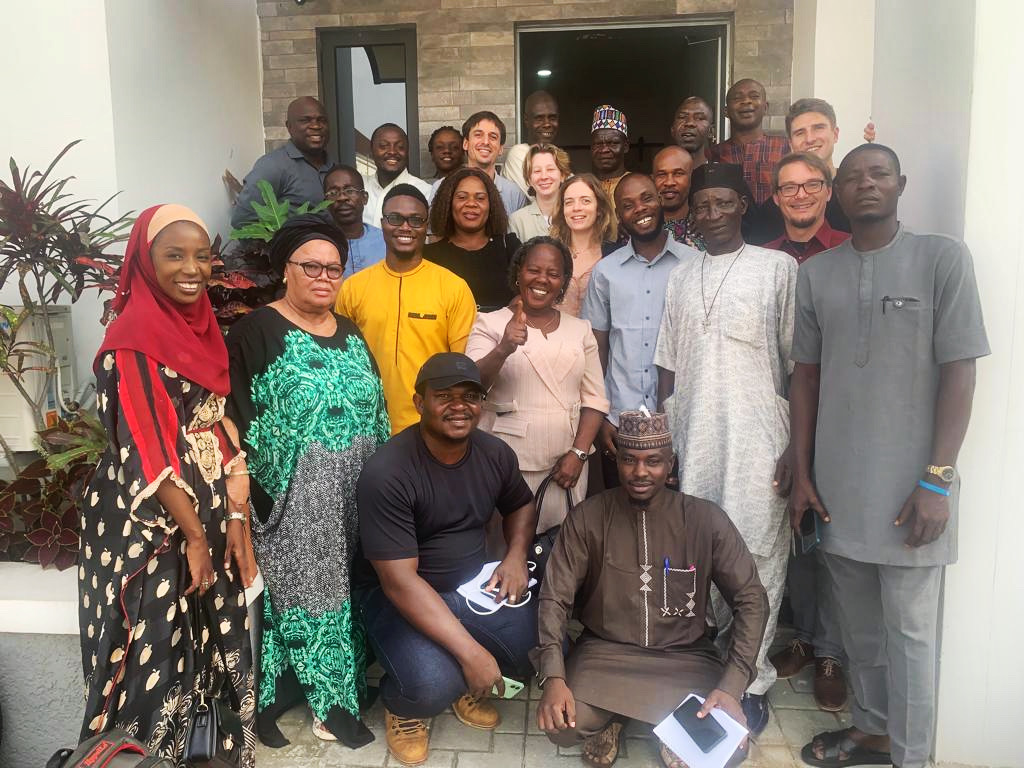 A group picture of the project group.